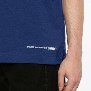 Comme des Garcons Navy Short Sleeve Tee